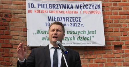 Minister Czarnek o Polsce: "Albo będzie chrześcijańska, albo jej nie będzie"
