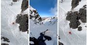 Uratował go plecak lawinowy, ale zdołał wszystko nagrać. Groza w Tatrach