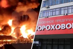 Potężna eksplozja w rosyjskiej fabryce amunicji. Kremlowska agencja potwierdza, są ofiary