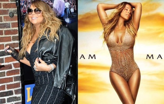 Mariah Carey: OKŁADKA vs. RZECZYWISTOŚĆ... (FOTO)