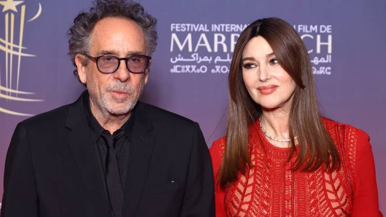 Zjawiskowa Monica Bellucci i Tim Burton 