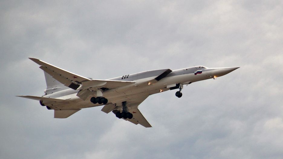 Tu-22M3 - maszyny tego typu często latają z wyłączonymi transponderami