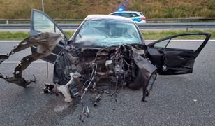 Śląskie. Tragiczny wypadek na A1. Nie żyje 27-letni kierowca