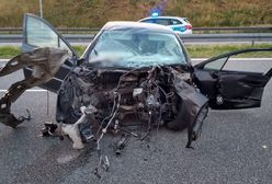 Śląskie. Tragiczny wypadek na A1. Nie żyje 27-letni kierowca