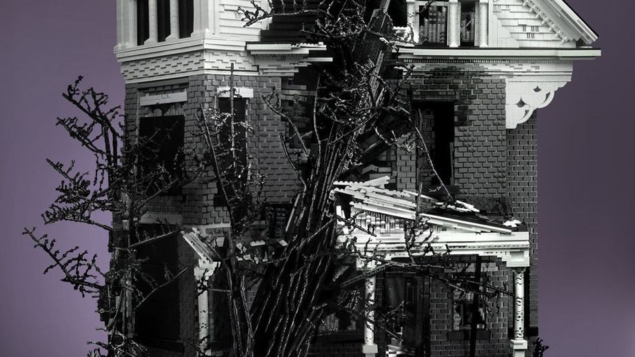 Niesamowity wiktoriański dom z klocków LEGO 1