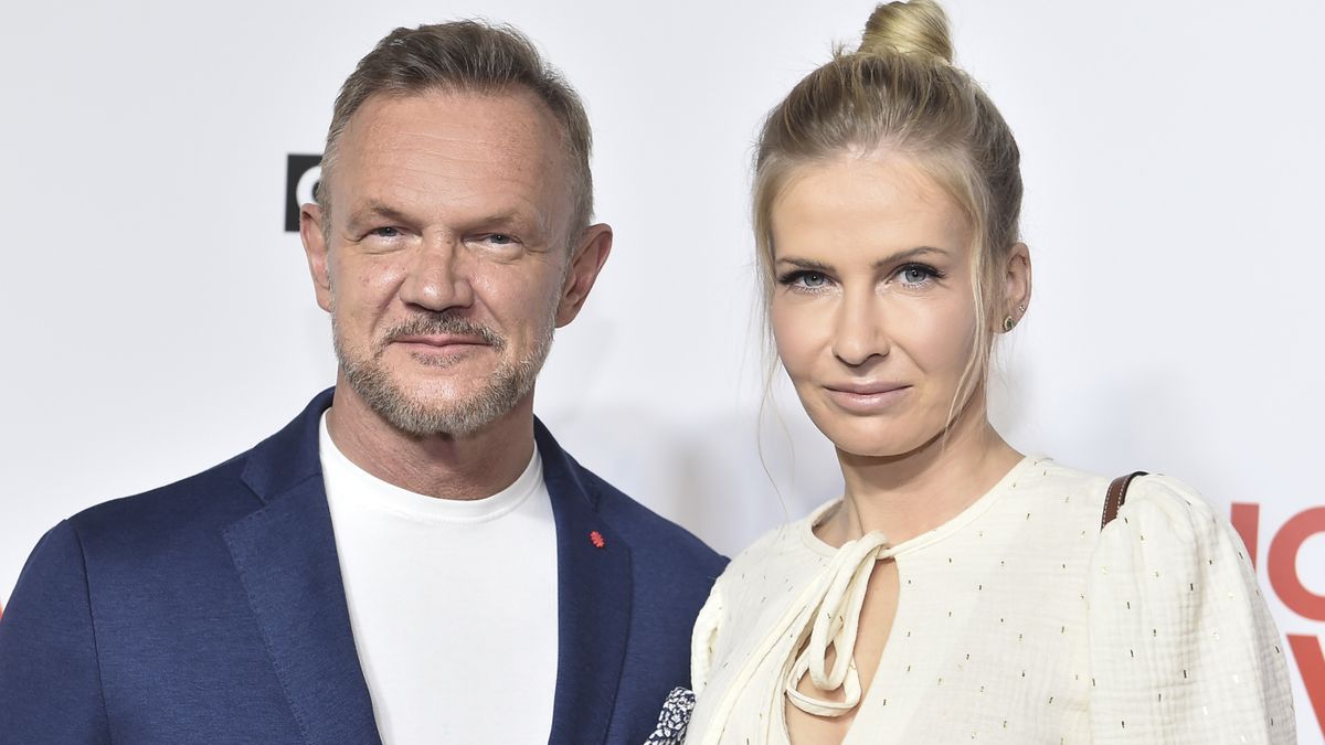 Edyta Pazura i  Cezary Pazura