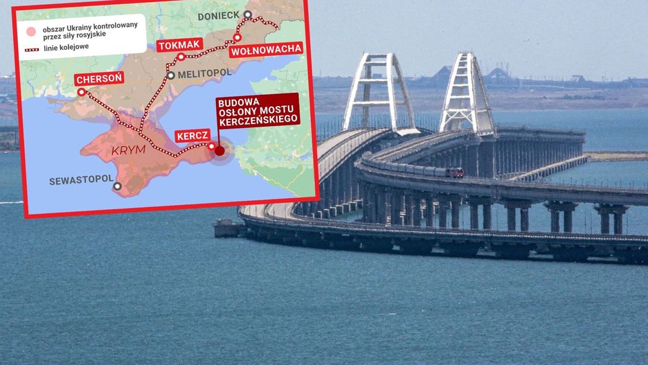 Most Krymski to obiekt o dużym znaczeniu strategicznym. Stanowi jedną z dwóch głównych tras, jakie Rosjanie wykorzystują do przerzucania sprzętu oraz wojsk na Krym, a następnie na południe Ukrainy