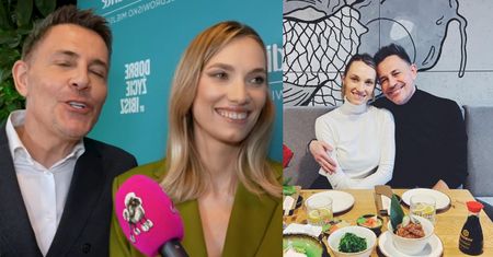 30-letnia Joanna Ibisz słodzi 58-letniemu "Krzysiowi": "Pokazał mi fajne podejście do niektórych spraw" (WIDEO)