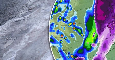 Odwilż pełną parą! Nadciągają opady mokrego śniegu i deszczu. Wiatr nasilający się w porywach do 70 km/h