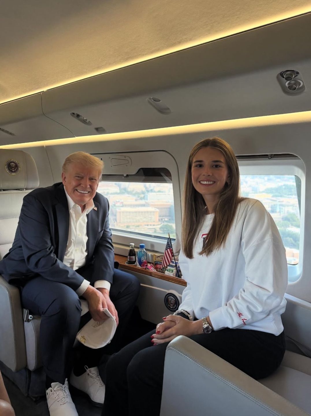 Kai i Donald Trump