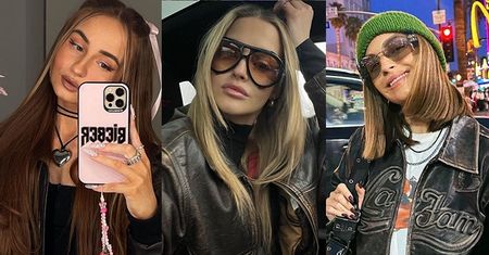 Celebrytki w modnych kurtkach vintage. Pisarek, Lewandowska, Bieber, Mucha... (ZDJĘCIA)
