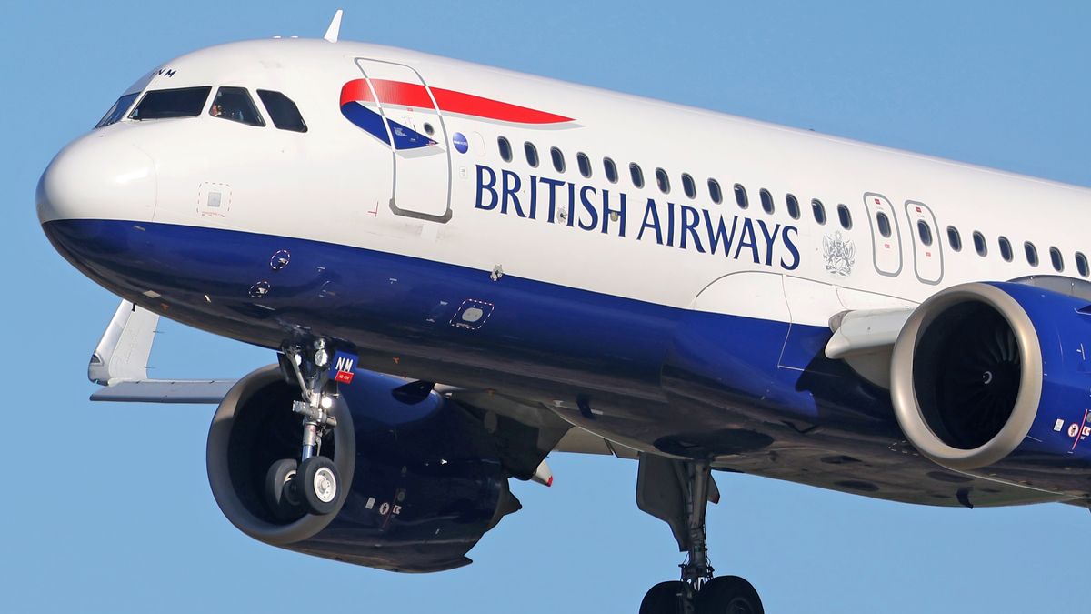 An Airbus A320-251N from British Airways lands at Barcelona-El Prat Airport in Barcelona, Spain, on February 3, 2025. (Photo by Joan Valls/Urbanandsport/NurPhoto via Getty Images)