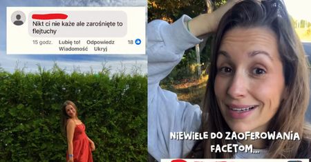 "Zarośnięte to flejtuchy". Tak skomentowali jej nieogolone ciało
