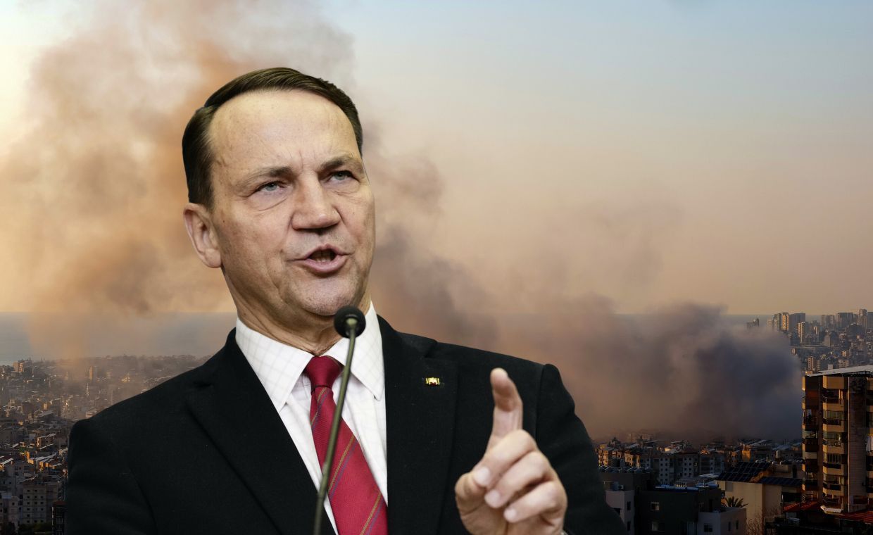 "Mamy wojnę u granic". Sikorski o udziale Polski w konflikcie