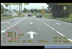 Wrocław. 135 km/h na terenie miasta. Kierowca nie miał świadomości, ile jedzie