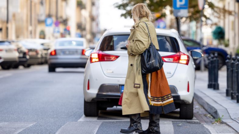Monika Olejnik "przyłapana" przez paparazzi