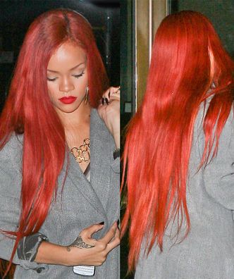 Rihanna znowu przedłużyła włosy! (ZDJĘCIA)