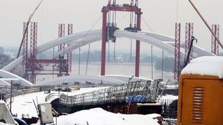 Toruń: Nowy most ma już 12 lat. Zobaczcie, jak powstawał. Przeprawa im. gen. Zawackiej służy mieszkańcom od 2013 roku.