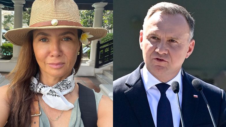 Kinga Rusin uderza w Andrzeja Dudę