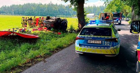 Tyle zostało z BMW. Tragiczne wieści ws. 31-letniego kierowcy