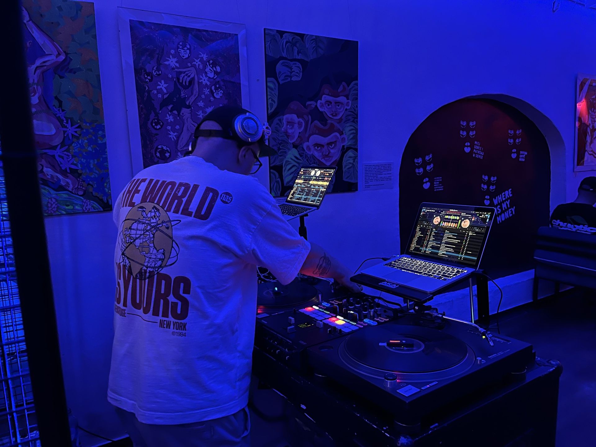 DJ Ike i DJ Gramochłonny w NRD