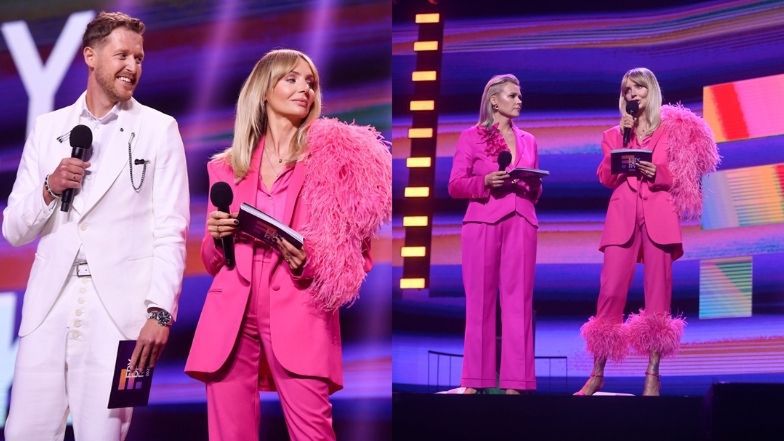 Fryderyki 2022. Gwiazdy pozują na czerwonym dywanie