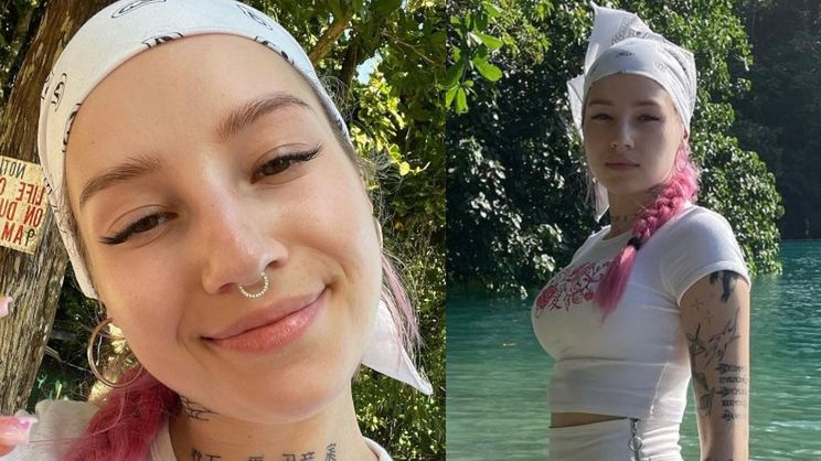 Young Leosia i jej NOWE PIERSI zażywają jamajskiego słońca