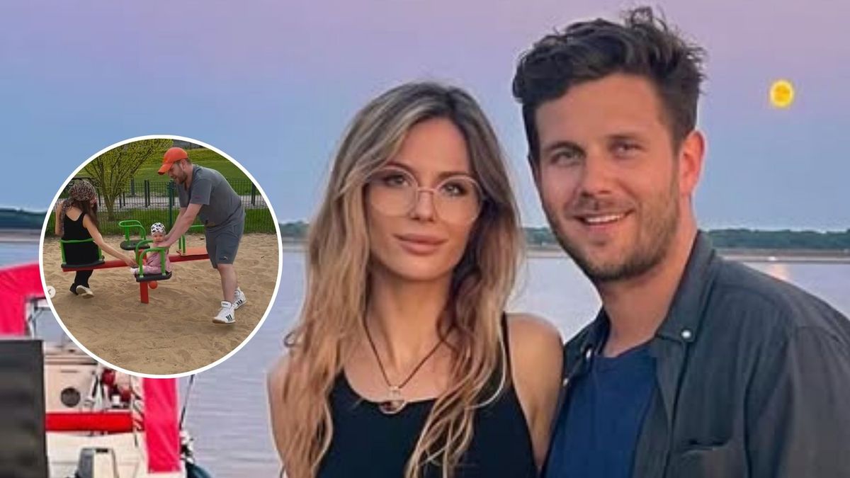 Antoni Królikowski z rodziną podczas majówki 