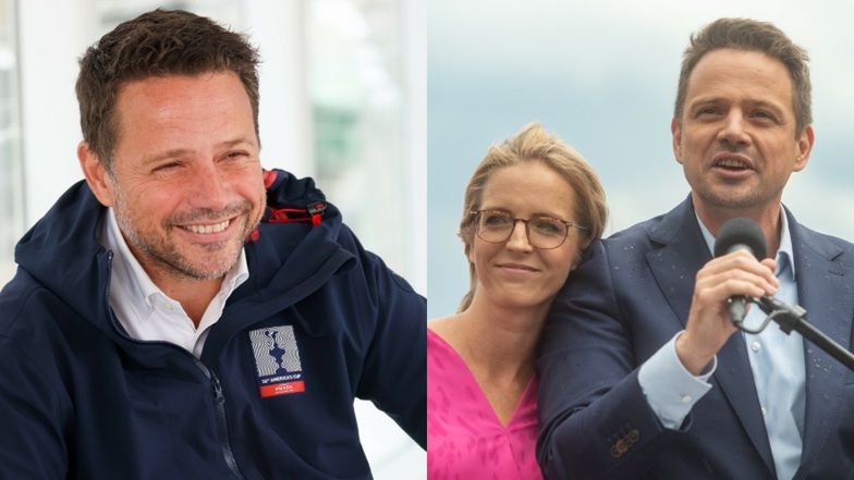 Rafał Trzaskowski z żoną Małgorzatą