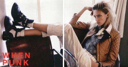 Anja Rubik jako... "punkówa"? (ZDJĘCIA)