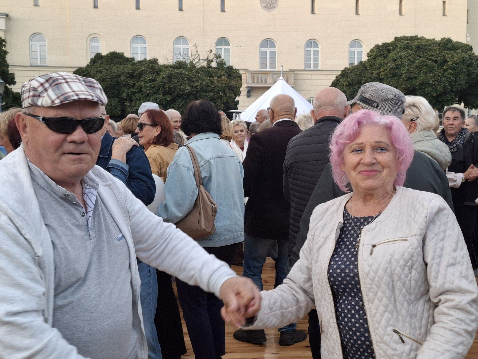 Potańcówka na Rynku w Radomiu z okazji Dni Seniorów