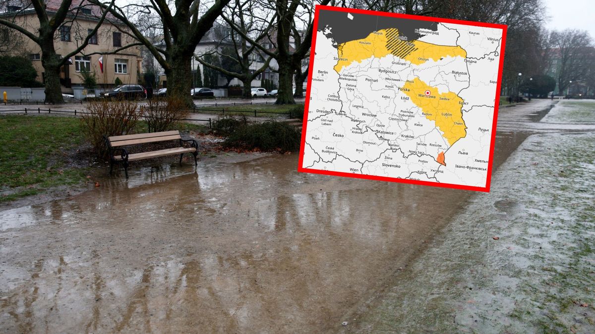 Alerty IMGW. Na północy gołoledź, w centrum roztopy