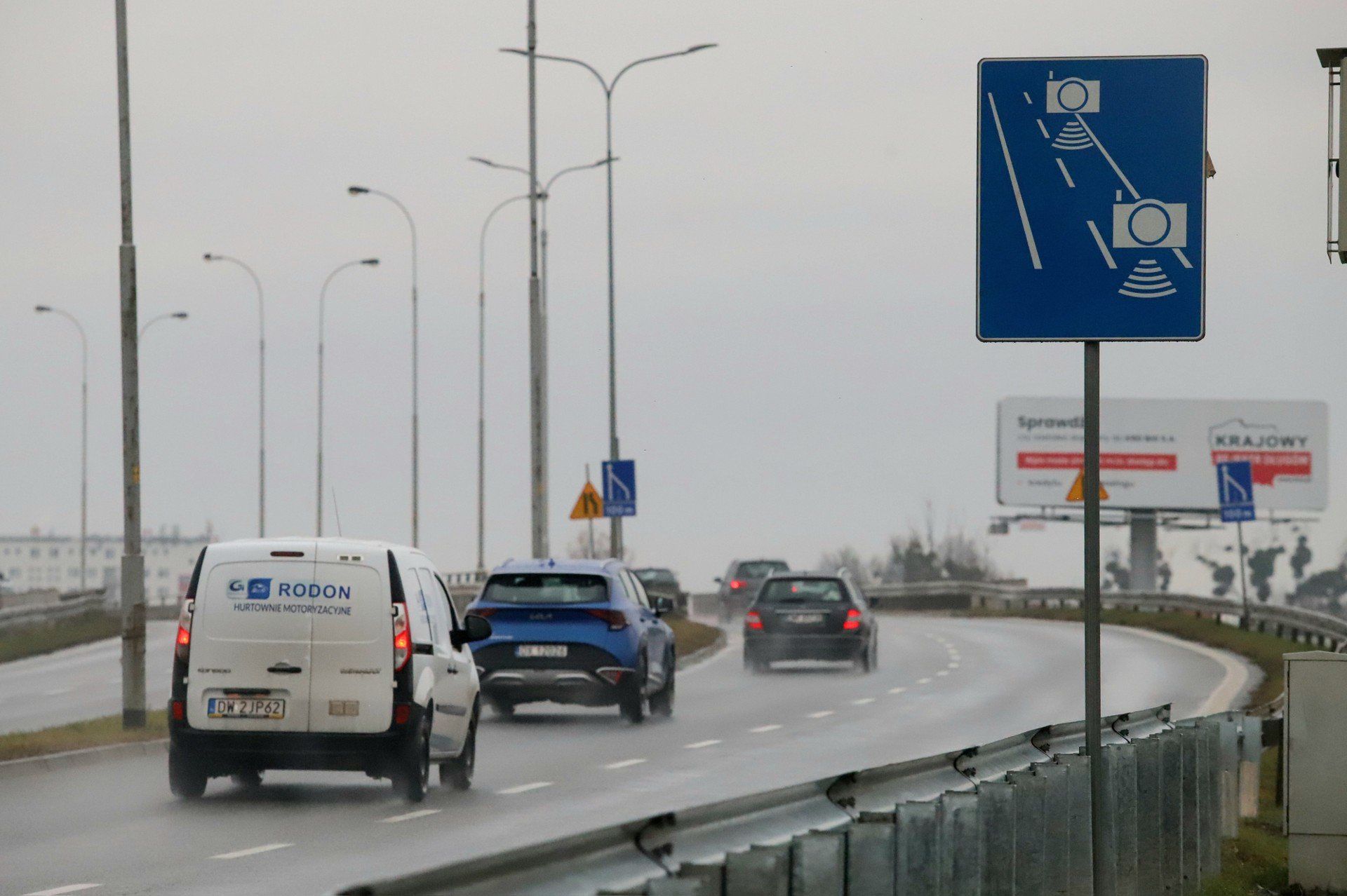 Nowe odcinkowe pomiary prędkości w woj. śląskim