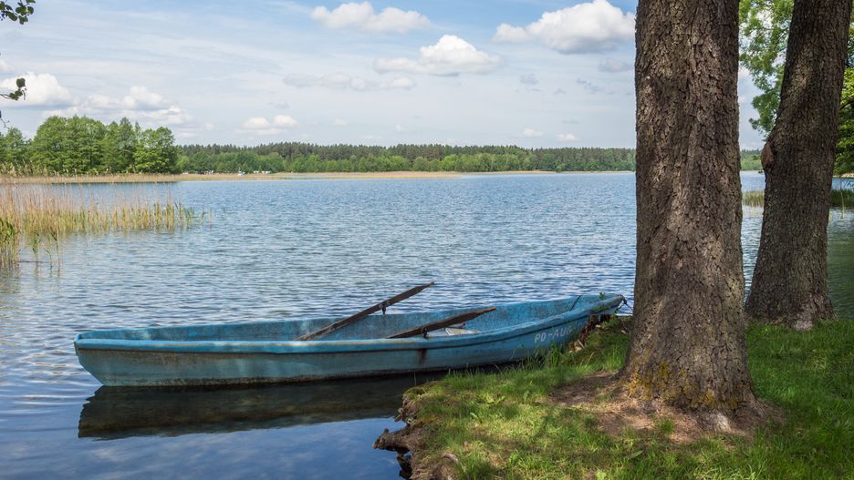 jezioro, cumowanie, woda, serwy, lato, pogoda, weekend, augustów, wypoczynek, przyroda, brzeg, natura