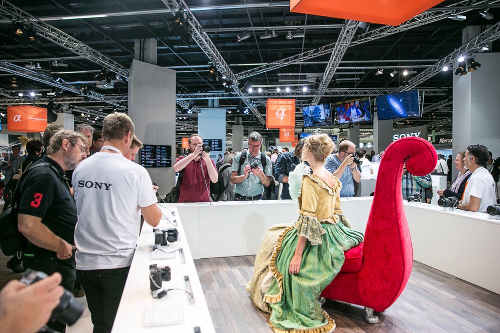 Stoisko firmy Sony na Photokina 2014 2