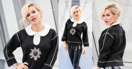 Doda w lateksowych "spodniach Rozenek" w "Pytaniu na Śniadanie" (ZDJĘCIA)