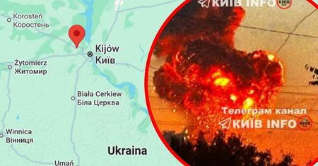 Działo się w nocy. Atak pod Kijowem, są zabici i ranni