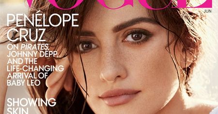 Piegowata Penelope Cruz na okładce! (PIĘKNA?)