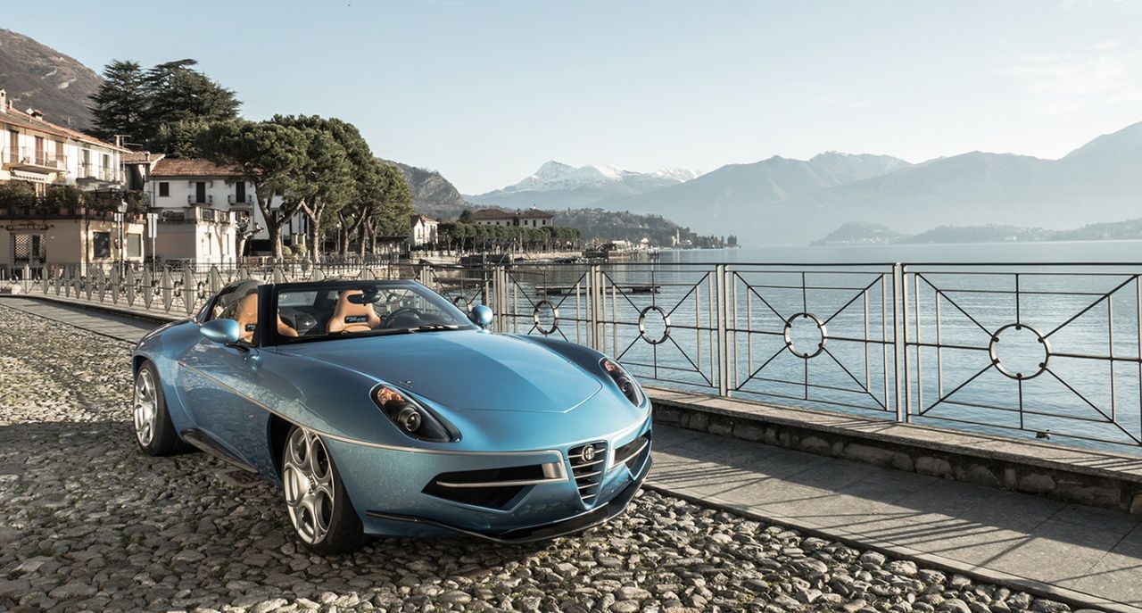 Carrozzeria Touring Superleggera Alfa Romeo Disco Volante Spyder (2016) - włoska piękność w wersji roadster