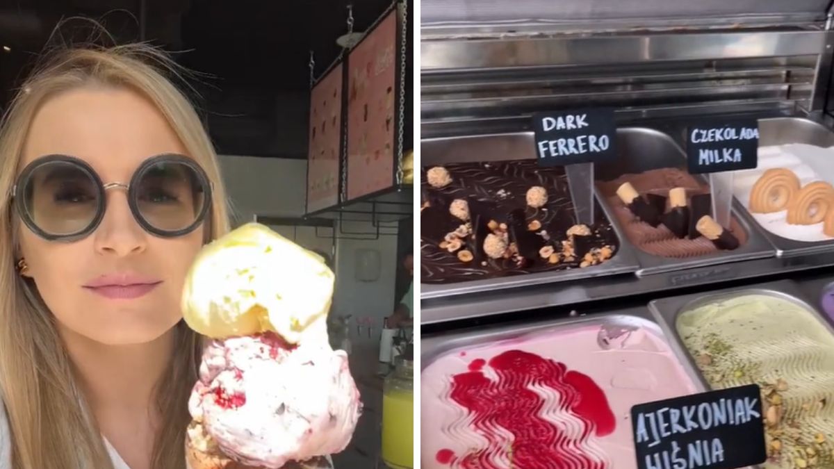 Tiktokerka zdradza, gdzie w Warszawie warto wybrać się na lody.