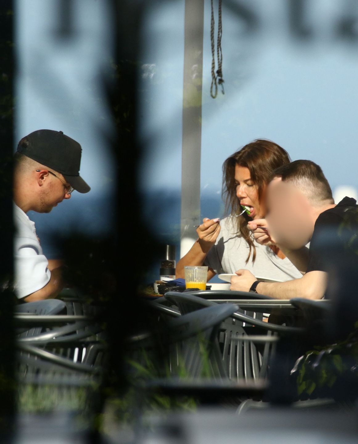 Edyta Górniak z synem i jego ukochaną