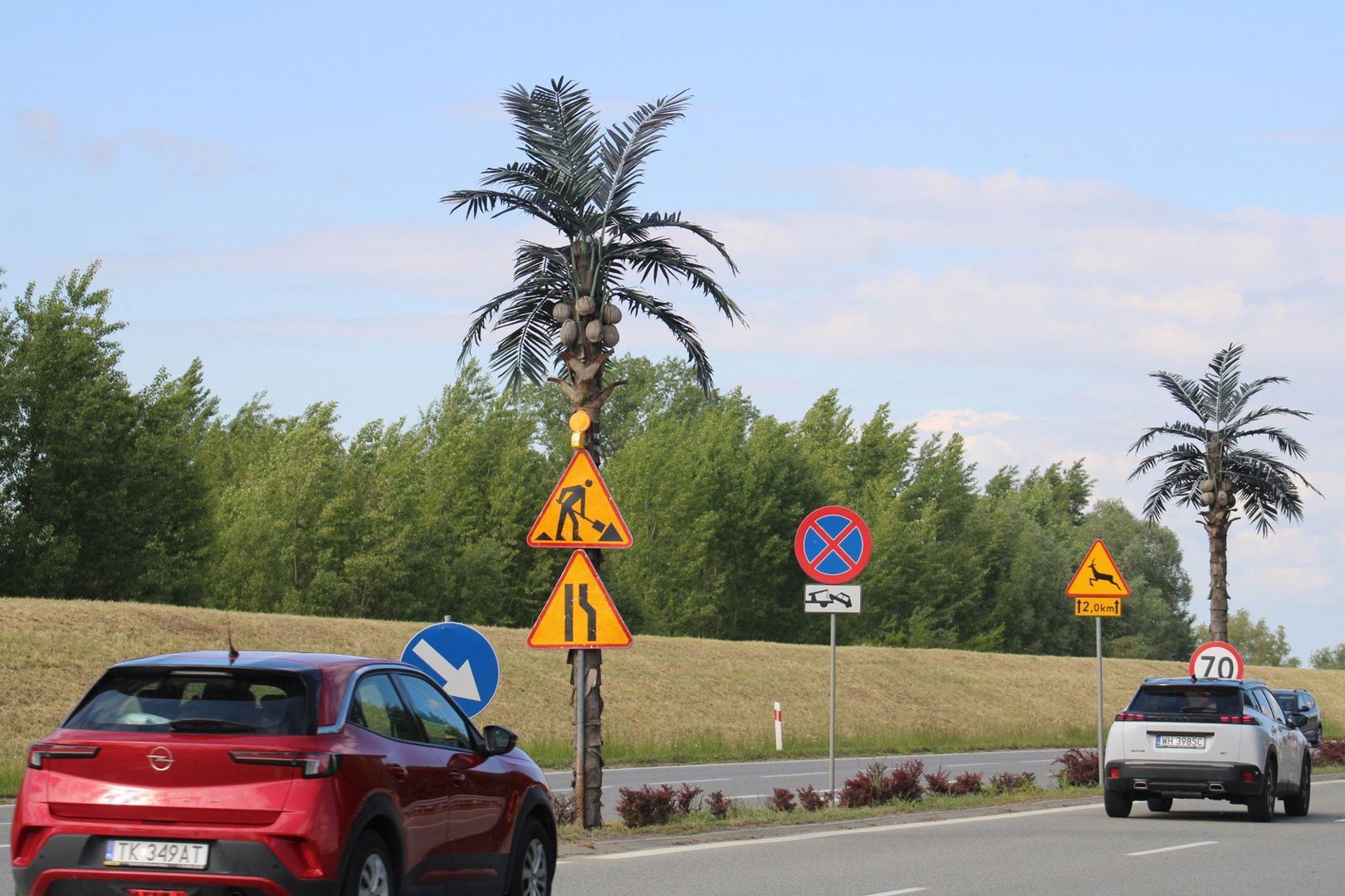 Zamknięty pas ruchu na Wisłostradzie w Tarnobrzegu. Ruszył remont