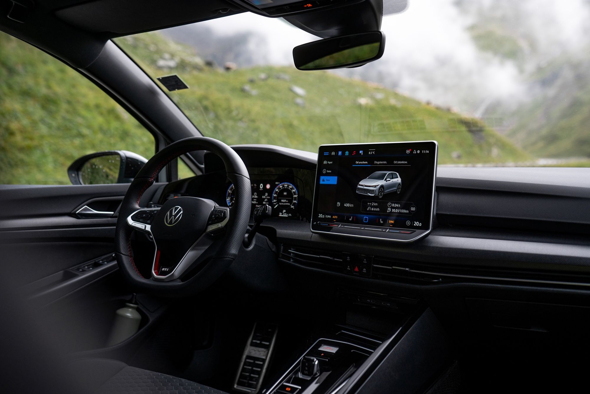 Gran turismo: Volkswagen Golf GTI Clubsport i R w Alpach