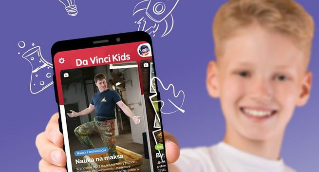 Da Vinci Kids wprowadza nową wersję aplikacji na smartfony i tablety