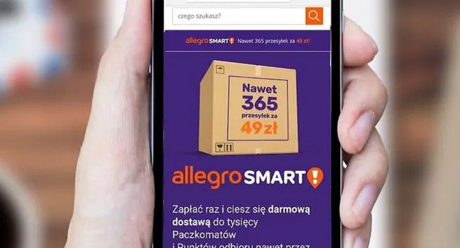 Allegro w promocji obniża cenę rocznego pakietu Smart! do 39 zł