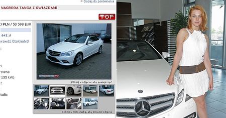Kamińska sprzedaje Mercedesa... za 200 tysięcy (FOTO)