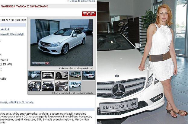 Kamińska sprzedaje Mercedesa... za 200 tysięcy (FOTO)