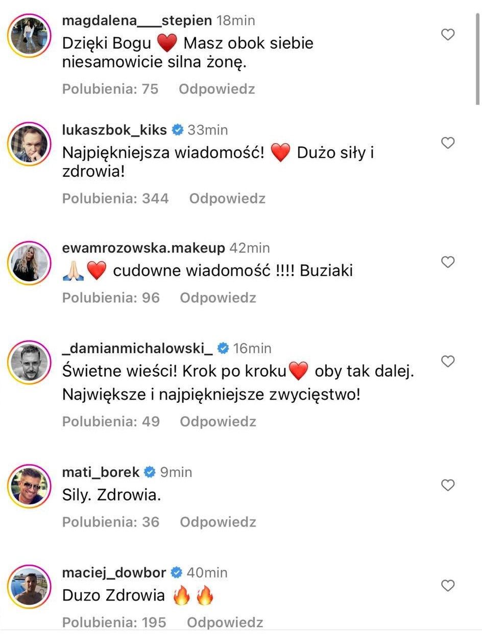 Internauci komentują nowy post Dawida Kubackiego