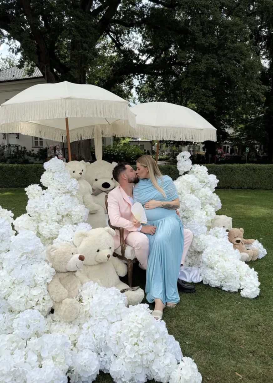 Kulisy gender reveal Andziaks i Luki
