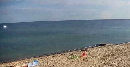 Ujęcia z Sarbinowa. Plażowicze się nie krępowali